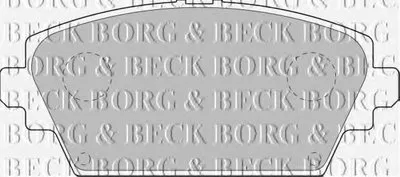 Комплект тормозных колодок, дисковый тормоз BORG & BECK купить