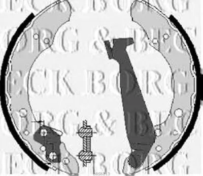 Комплект тормозных колодок BORG & BECK купить