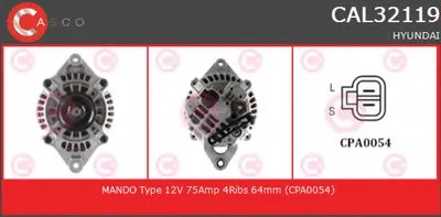 Генератор BRAND NEW SERIES CASCO купить