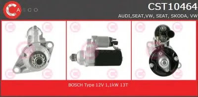 Стартер GENUINE SERIES CASCO купить