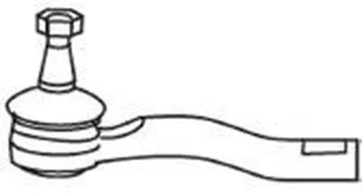 Наконечник поперечной рулевой тяги FRAP купить