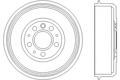 Тормозной барабан HELLA PAGID купить