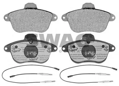 Комплект тормозных колодок, дисковый тормоз SWAG купить