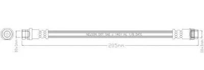 Тормозной шланг REMKAFLEX купить