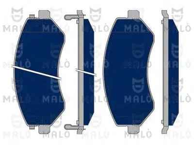 Комплект тормозных колодок, дисковый тормоз MALÒ купить