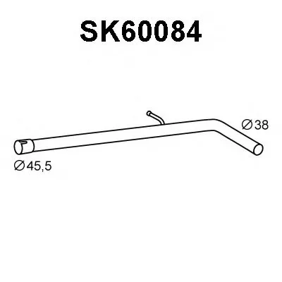 Труба выхлопного газа VENEPORTE купить
