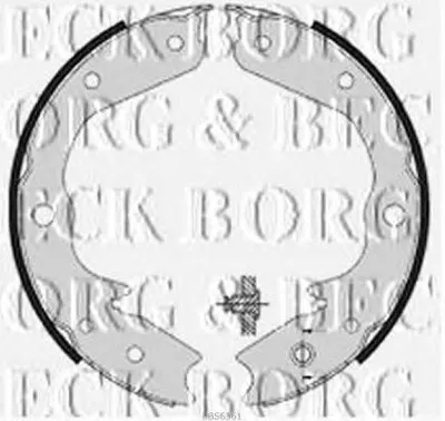 Комплект тормозных колодок BORG & BECK купить