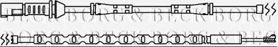 Сигнализатор, износ тормозных колодок BORG & BECK купить
