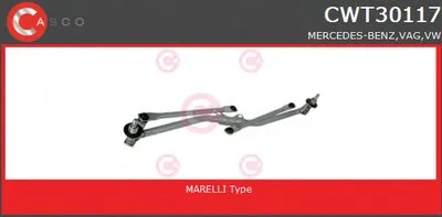 Система тяг и рычагов привода стеклоочистителя GENUINE SERIES CASCO купить