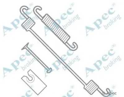 Комплектующие, тормозная колодка APEC braking купить