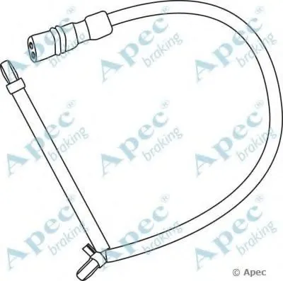 Указатель износа, накладка тормозной колодки APEC braking купить