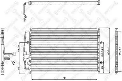 Конденсатор, кондиционер STELLOX купить