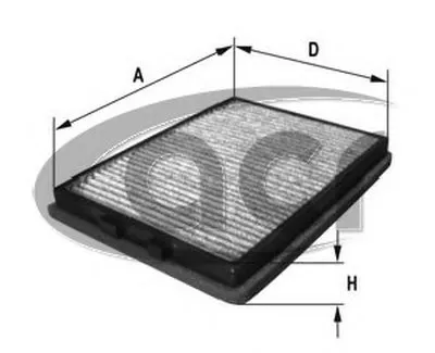 Фильтр, воздух во внутренном пространстве ACR купить