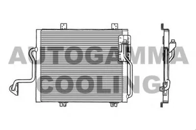 Конденсатор, кондиционер AUTOGAMMA купить