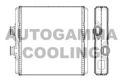 Теплообменник, отопление салона AUTOGAMMA купить