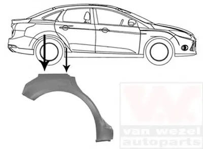 Боковина VAN WEZEL купить