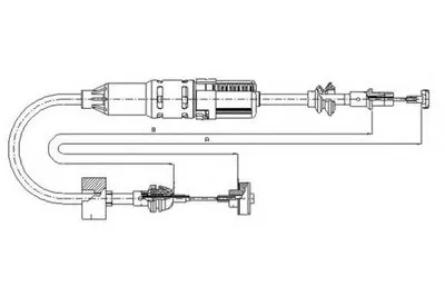 Тросик сцепления TEXTAR купить