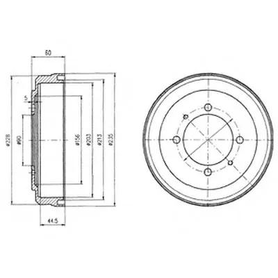 Тормозной барабан DELPHI купить