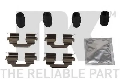 Комплектующие, колодки дискового тормоза NK купить