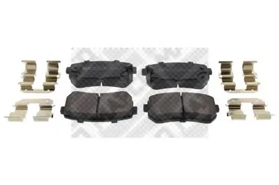 Комплект тормозных колодок, дисковый тормоз MAPCO купить