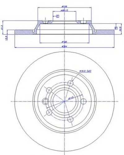 Тормозной диск CAR купить