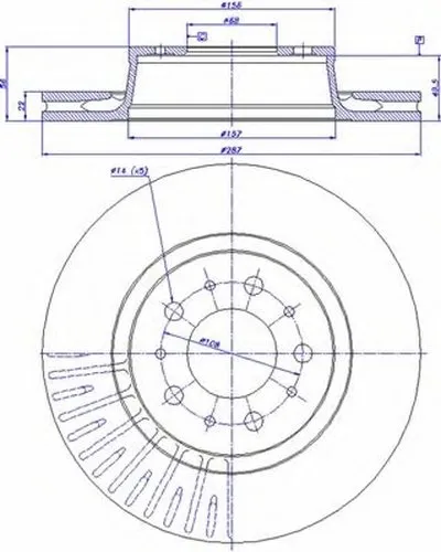 Тормозной диск CAR купить