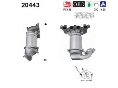 Катализатор для переоборудования AS купить