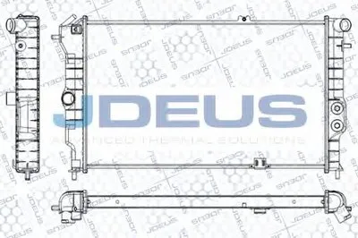 Радиатор, охлаждение двигателя JDEUS купить