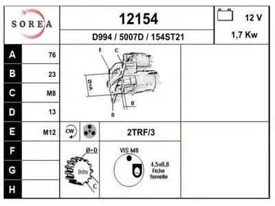 Стартер EAI купить