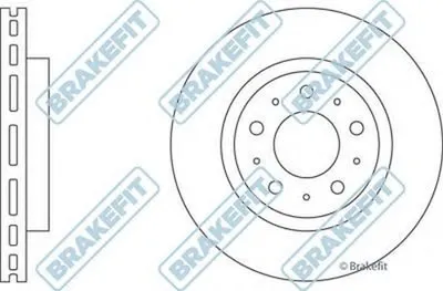 Тормозной диск Brake Fit APEC braking купить
