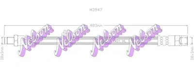 Тормозной шланг BROVEX-NELSON купить