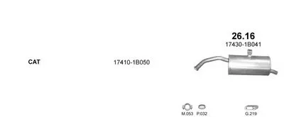 Система выпуска ОГ POLMO купить