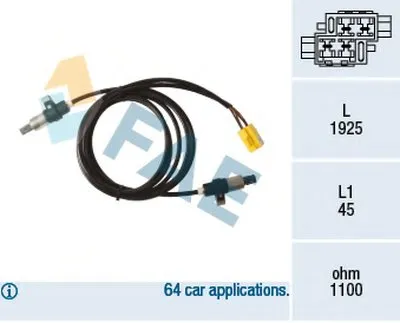 Датчик, частота вращения колеса FAE купить