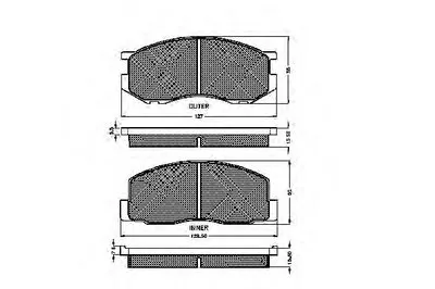 Комплект тормозных колодок, дисковый тормоз SPIDAN купить