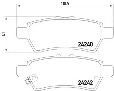 Комплект тормозных колодок, дисковый тормоз HELLA купить