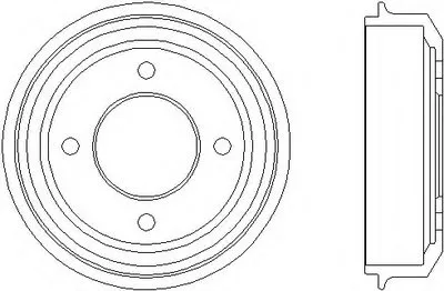 Тормозной барабан HELLA купить