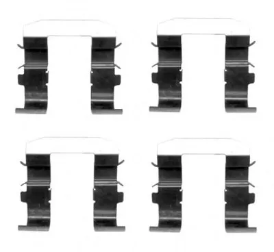 Комплектующие, колодки дискового тормоза HELLA купить