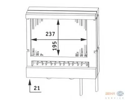 Теплообменник, отопление салона BEHR HELLA SERVICE HELLA купить