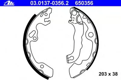 Комплект тормозных колодок ATE купить