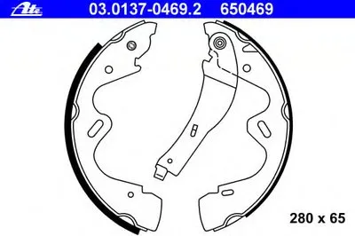 Комплект тормозных колодок ATE купить