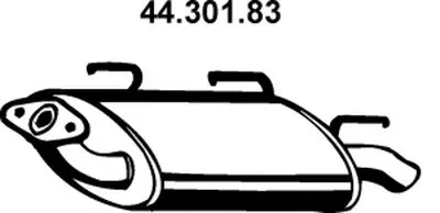Глушитель выхлопных газов конечный EBERSPÄCHER купить