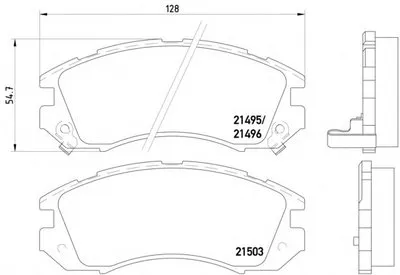 Комплект тормозных колодок, дисковый тормоз HELLA PAGID купить