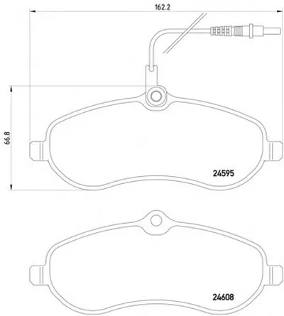 Комплект тормозных колодок, дисковый тормоз HELLA PAGID купить