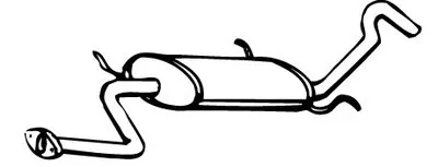 Глушитель выхлопных газов конечный WALKER купить