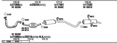 Система выпуска ОГ WALKER купить