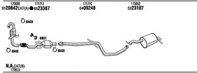 Система выпуска ОГ WALKER купить