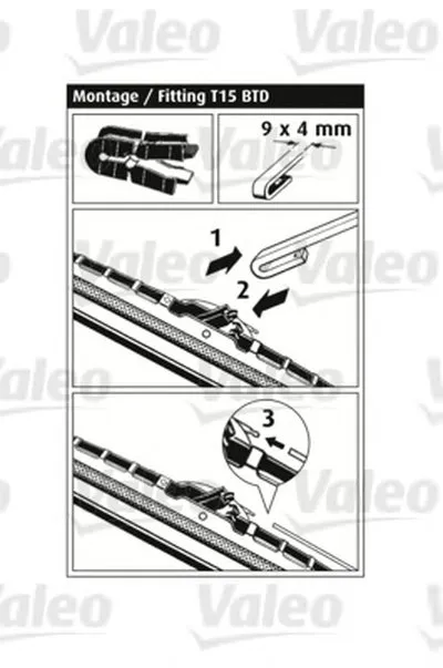 Щетка стеклоочистителя DAS ORIGINAL SWF купить