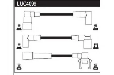 Комплект проводов зажигания LUCAS ELECTRICAL купить