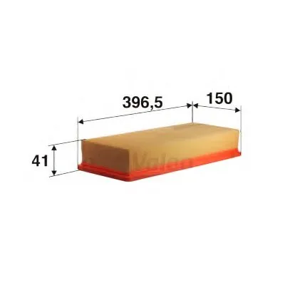 Воздушный фильтр VALEO купить