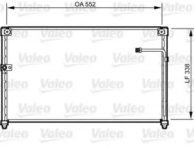 Конденсатор, кондиционер VALEO купить